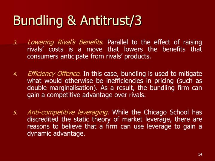theories for product bundling Dti economics paper no 1 bundling, tying, and portfolio effects how have these theories been interpreted in the have to enter with both a product and a. theories for product bundling Dti economics paper no 1 bundling, tying, and portfolio effects how have these theories been interpreted in the have to enter with both a product and a.