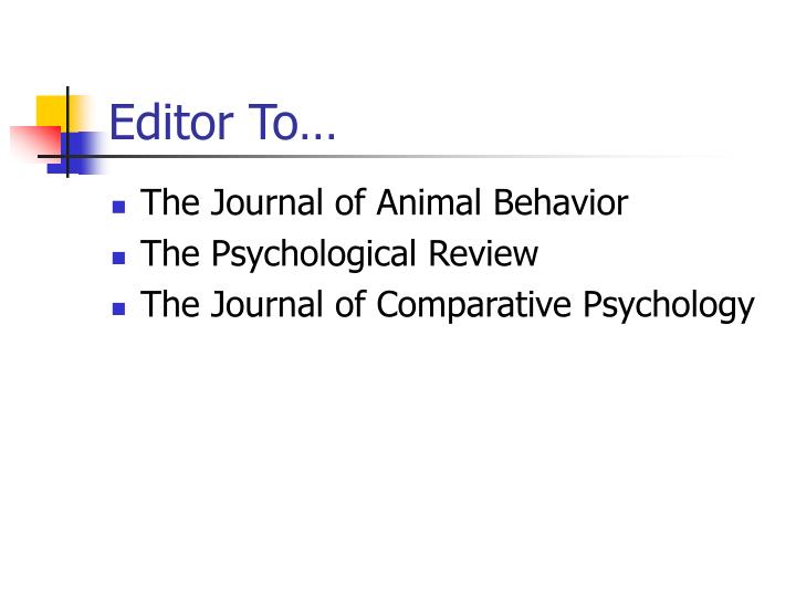 Journal of undergraduate psychological research