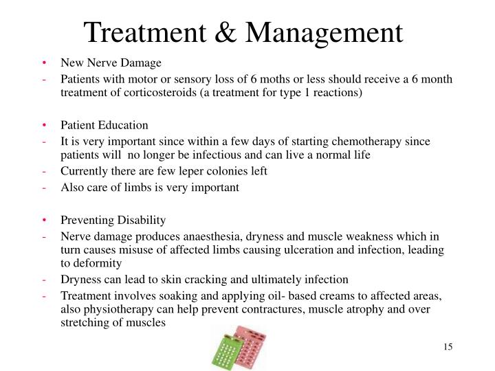 the causes symptoms and management of leprosy Leprosy reaction can develop at anytime, at onset of the disease / before starting the treatment during treatment after completion of the treatment 82 risk for. the causes symptoms and management of leprosy Leprosy reaction can develop at anytime, at onset of the disease / before starting the treatment during treatment after completion of the treatment 82 risk for.