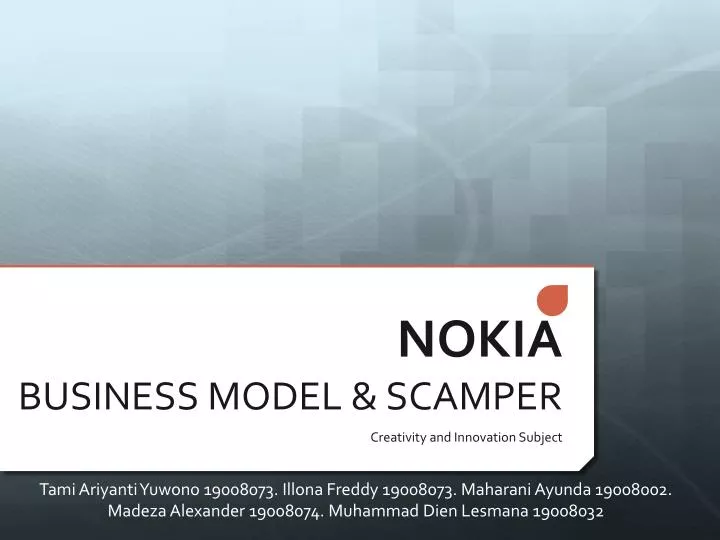 the nokia business model essay the nokia business model essay