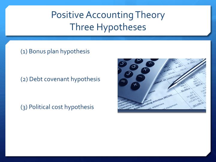 Positive accounting