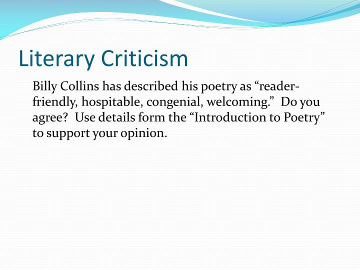 Introduction to Poetry - PowerPoint PPT Presentation
