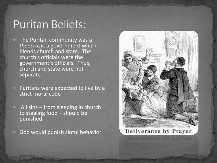 Puritan religious beliefs essay