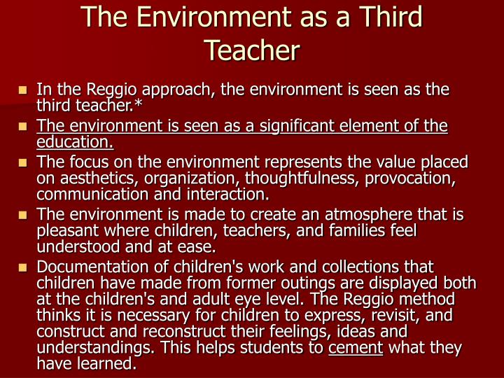 the reggio emilia approach to early the reggio emilia approach to early