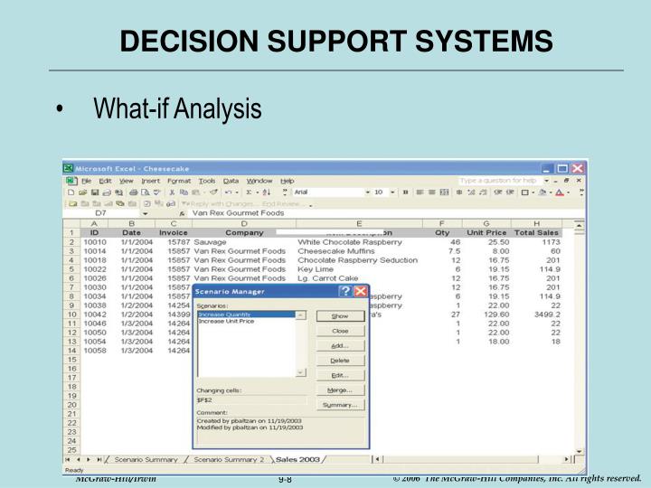 decision support system case study with solution decision support system case study with solution