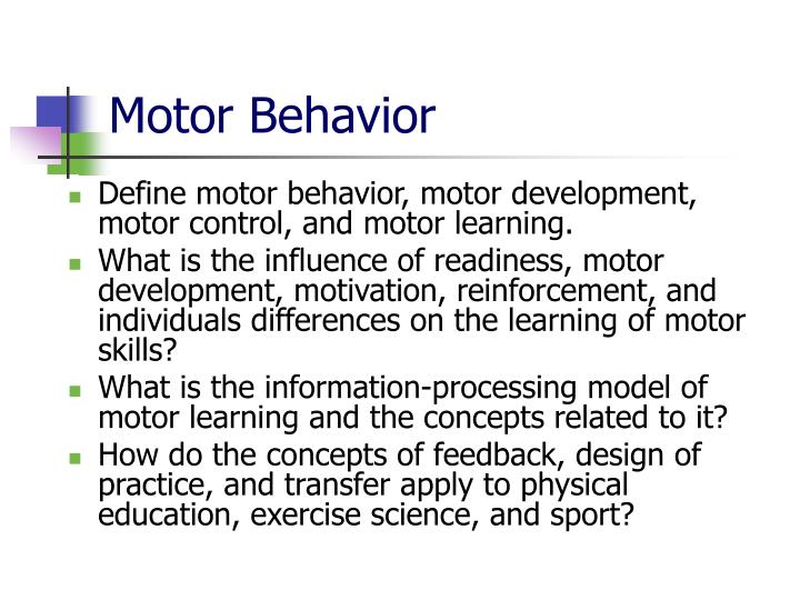 Ppt Motor Behavior Powerpoint Presentation Id1104025