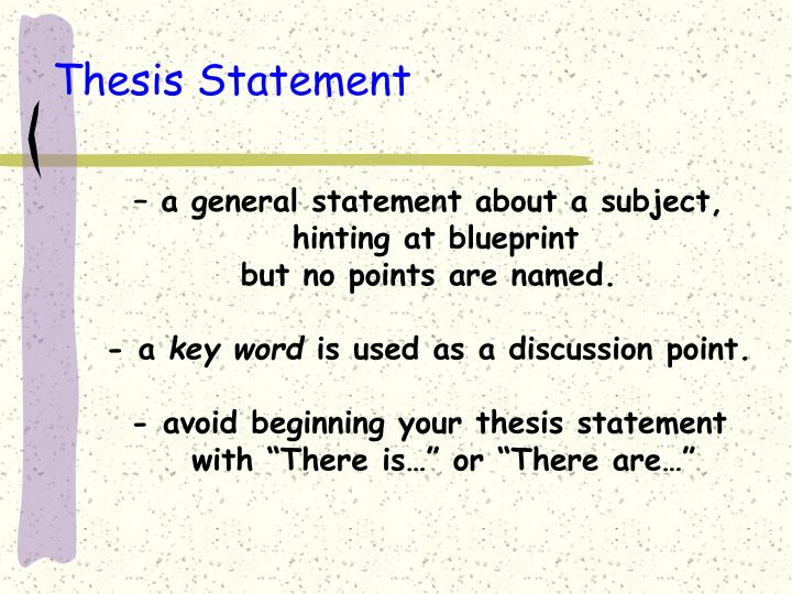 thesis statement powerpoint elementary thesis statement powerpoint elementary