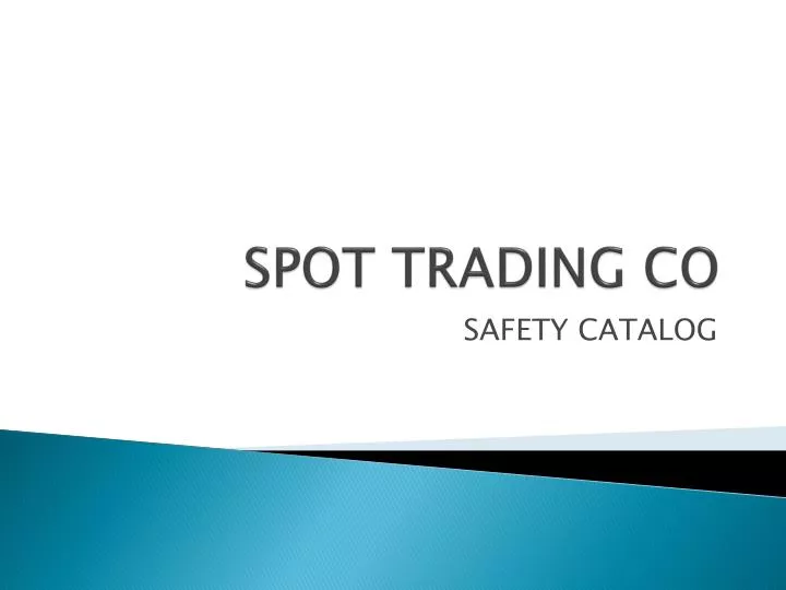 Spot trading co