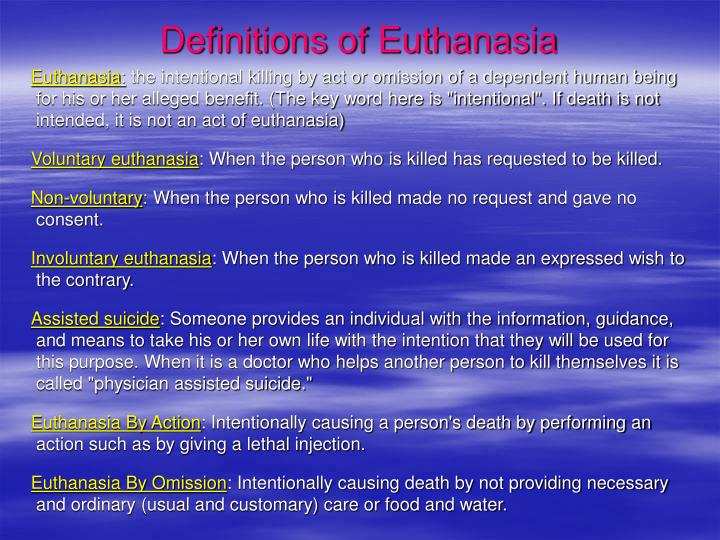 beneficence and euthanasia Legalizing euthanasia and assisted suicide therefore places many non-voluntary euthanasia is now being justified by appealing to the social duty of citizens and the ethical pillar of beneficence in the netherlands, euthanasia has moved from being a measure of last resort to being one of. beneficence and euthanasia Legalizing euthanasia and assisted suicide therefore places many non-voluntary euthanasia is now being justified by appealing to the social duty of citizens and the ethical pillar of beneficence in the netherlands, euthanasia has moved from being a measure of last resort to being one of.