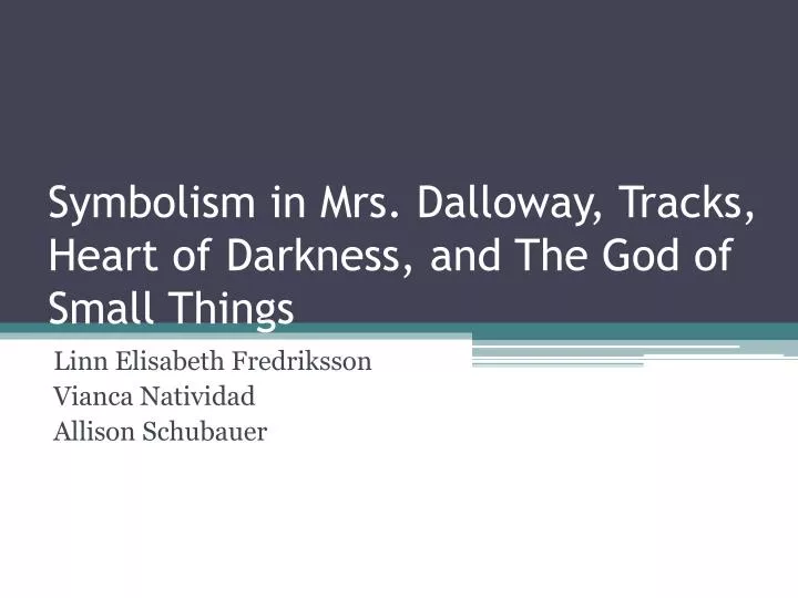 symbolism in mrs dalloway symbolism in mrs dalloway