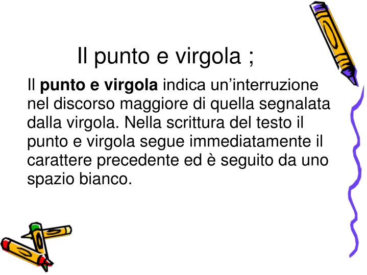 5 Frasi Con Punto E Virgola PPT - Le fasi della scrittura PowerPoint Presentation - ID:1118061