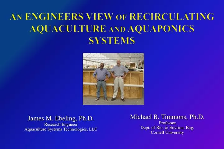 ... AQUACULTURE and AQUAPONICS SYSTEMS PowerPoint Presentation