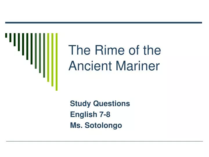 rime of the ancient mariner analysis essay rime of the ancient mariner analysis essay