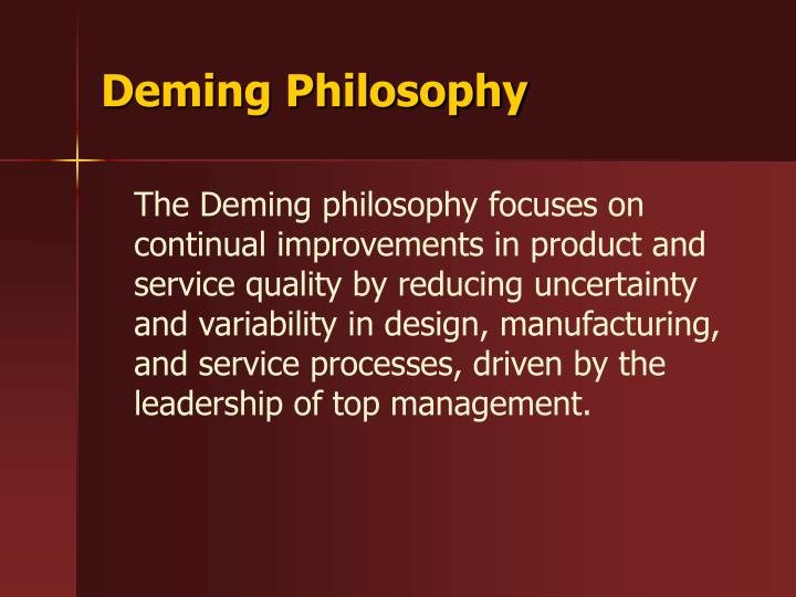 deming philosophy How can key deming principles be applied to healthcare process improvement dr john haughom, md explains the 5 best concepts that can be applied. deming philosophy How can key deming principles be applied to healthcare process improvement dr john haughom, md explains the 5 best concepts that can be applied.