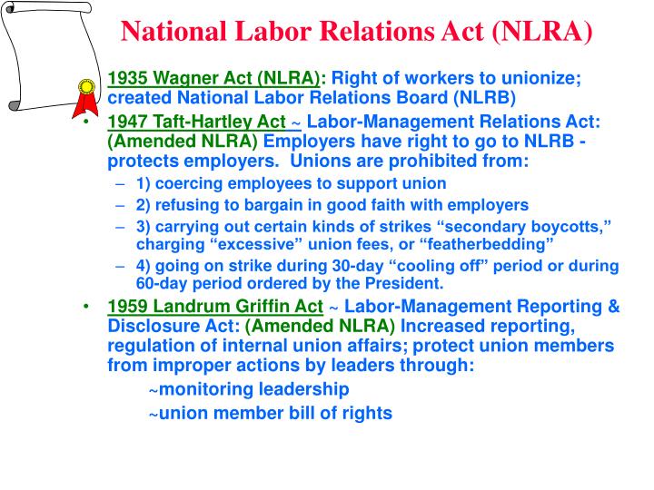 national labor relations act National labor relations board finds union supporter’s profanity-laden rant unprotected by the national labor relations act by igor babichenko on may 26, 2017. national labor relations act National labor relations board finds union supporter’s profanity-laden rant unprotected by the national labor relations act by igor babichenko on may 26, 2017.
