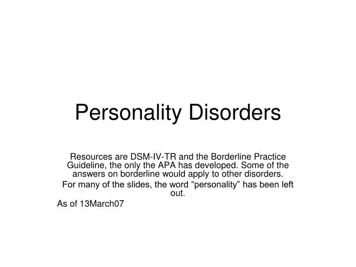 the many personality disorders of the Start studying abnormal psych chap 12 personality disorders learn vocabulary, terms, and more with flashcards, games, and other study tools. the many personality disorders of the Start studying abnormal psych chap 12 personality disorders learn vocabulary, terms, and more with flashcards, games, and other study tools.