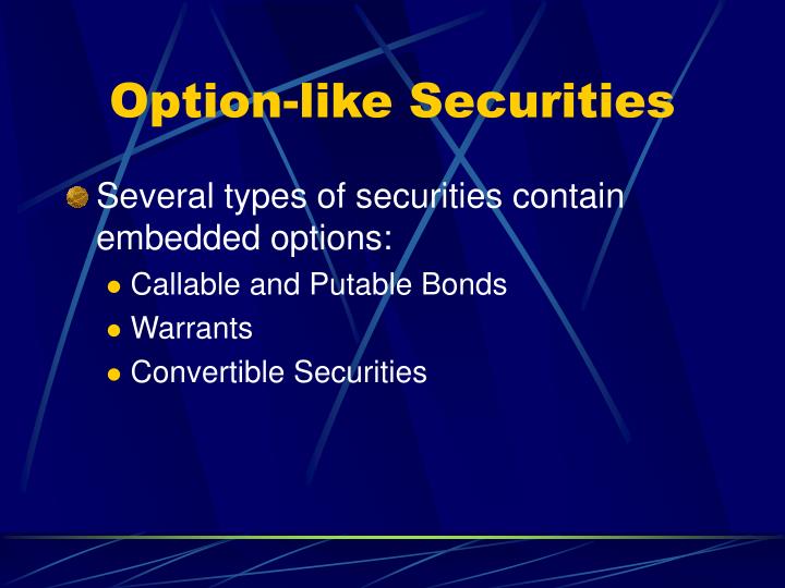 convertible bond embedded call option