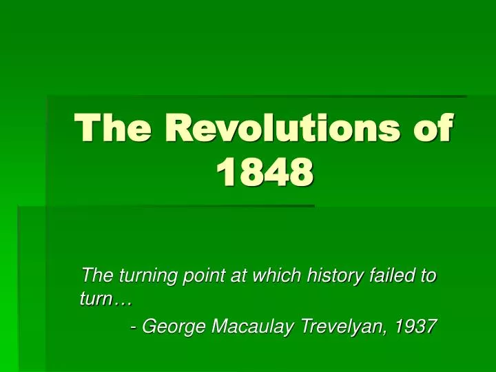 an overview of the revolutions of 1848 from a political and economic perspective The communist manifesto was first published on the eve of the revolutions which rocked europe in 1848 it was meant as a statement of purpose for marx's newly formed communist league and its straightforward, even prophetic, tone is that of a man confidently explaining to a confused world the reasons for a tumult which had not yet. an overview of the revolutions of 1848 from a political and economic perspective The communist manifesto was first published on the eve of the revolutions which rocked europe in 1848 it was meant as a statement of purpose for marx's newly formed communist league and its straightforward, even prophetic, tone is that of a man confidently explaining to a confused world the reasons for a tumult which had not yet.