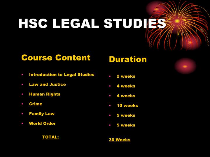 PPT BANKSTOWN COLLEGE OF TAFE HSC LEGAL STUDIES PowerPoint