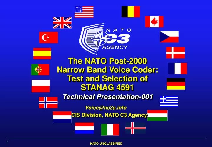 A Che Ora è Nato Gesù PPT - CIS Division, NATO C3 Agency PowerPoint Presentation - ID:1198484