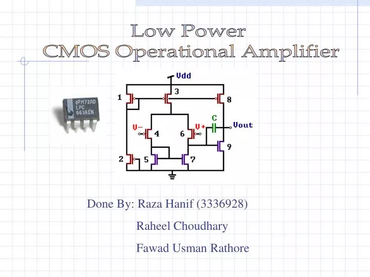 Operational amplifier