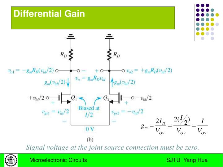 PPT Chapter 6 Differential and Multistage Amplifiers PowerPoint