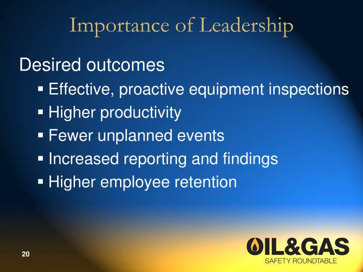 the important of leadership Great leaders share the characteristic of leadership here are seven traits that define the people who lead their teams to success, and how they can be applied to shape a successful team. the important of leadership Great leaders share the characteristic of leadership here are seven traits that define the people who lead their teams to success, and how they can be applied to shape a successful team.