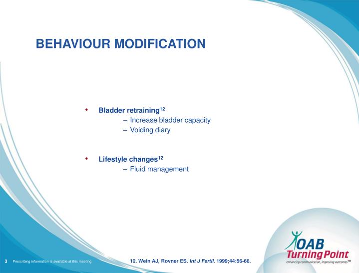 behavioural modification behavioural modification