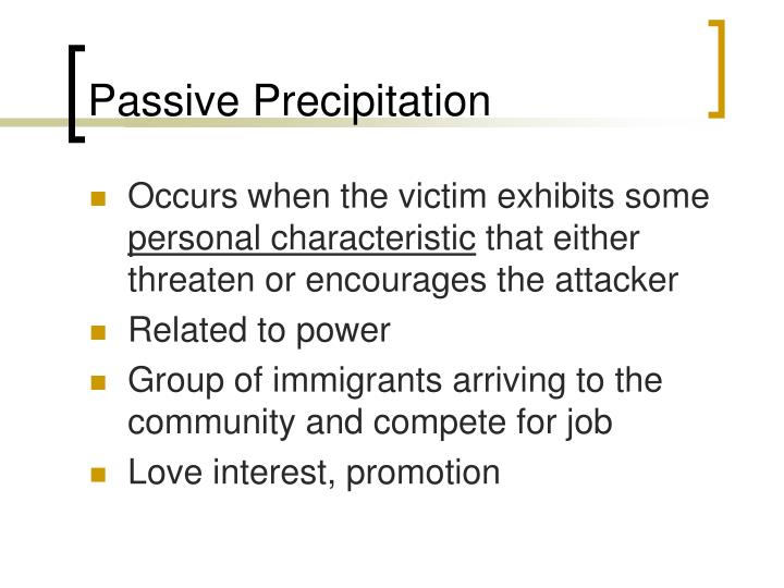 victim precipitation theory essay victim precipitation theory essay