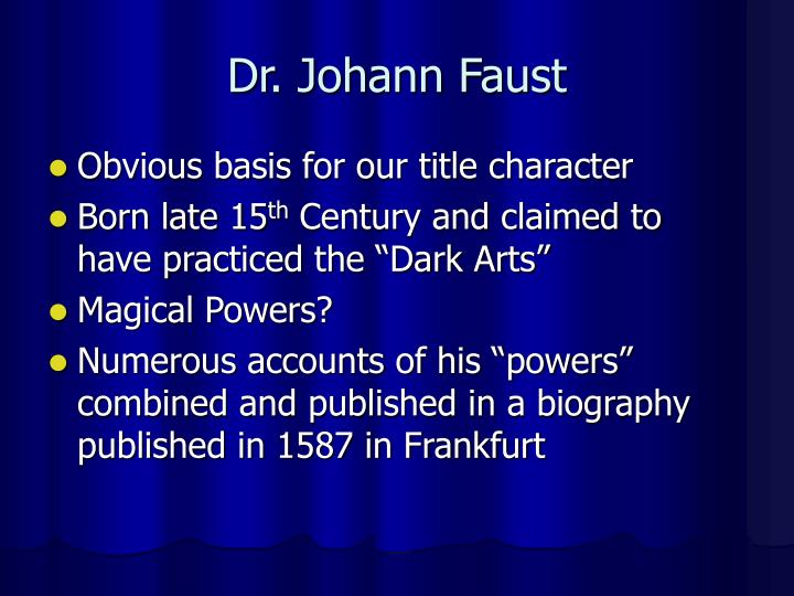 Dr. Faust - Bad Time, Bad Place Dr. Faust - Bad Time, Bad Place