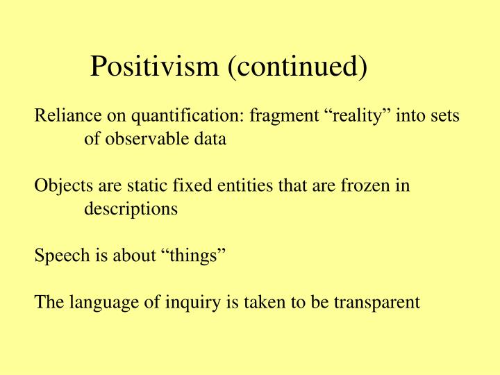 positivist research philosophy positivist research philosophy