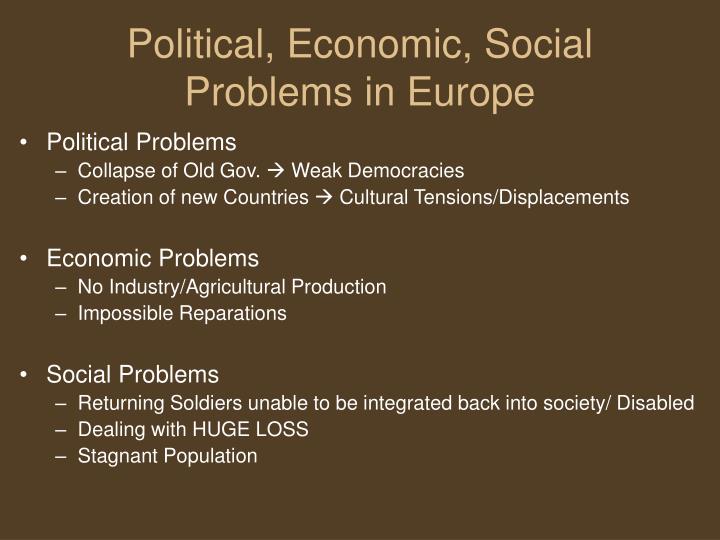 social political economic cultural
