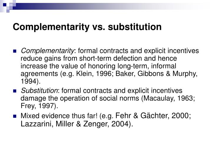 the importance of complementarity and substitution in the theory of capital Complementarity and substitution in the theory of capital essaysthis essay is an explanation and importance of complementarity and substitution in the theory of capital complementarity can be usually seen in goods with sympathetic shifts in demand it is also important to realize the na. the importance of complementarity and substitution in the theory of capital Complementarity and substitution in the theory of capital essaysthis essay is an explanation and importance of complementarity and substitution in the theory of capital complementarity can be usually seen in goods with sympathetic shifts in demand it is also important to realize the na.