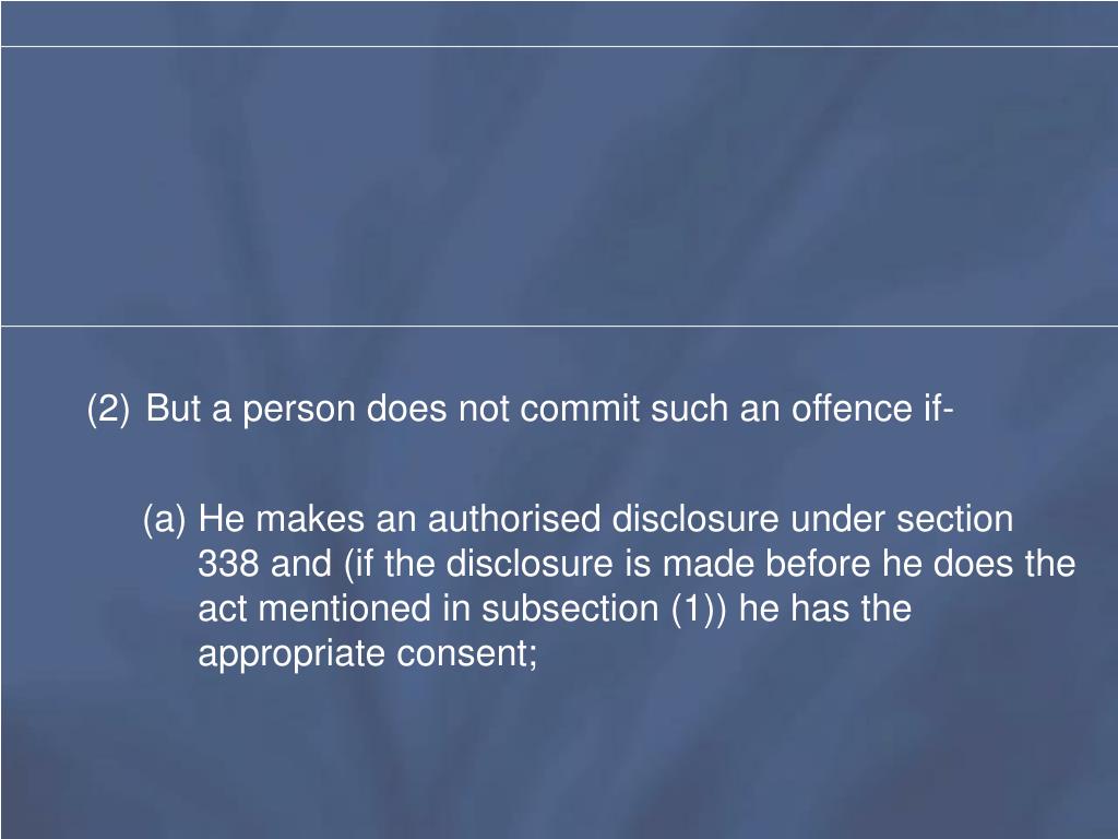 the proceeds of crime act 2002 Section 330 proceeds of crime act 2002 has been subject to important amendments the original text been amended and six new subsections added. the proceeds of crime act 2002 Section 330 proceeds of crime act 2002 has been subject to important amendments the original text been amended and six new subsections added.