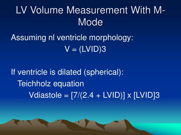PPT - Echocardiographic Assessment of LV Systolic Function PowerPoint Presentation - ID:1228254