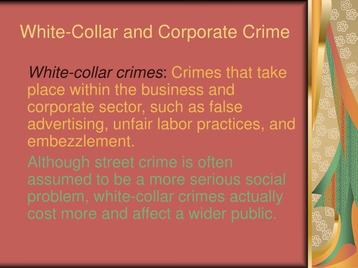 Encyclopedia of White-Collar & Corporate Crime