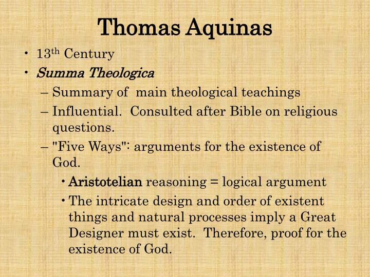 explanation of gods existence in the ontological argument by st anselm and the five ways by thomas a St thomas aquinas version of the cosmological argumentthomas aquinas version of the cosmological argument aquinas developed the five ways to prove the existence. explanation of gods existence in the ontological argument by st anselm and the five ways by thomas a St thomas aquinas version of the cosmological argumentthomas aquinas version of the cosmological argument aquinas developed the five ways to prove the existence.