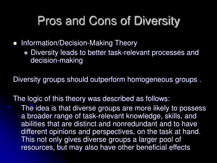 pros along with cons connected with pluralism pros plus drawbacks from pluralism