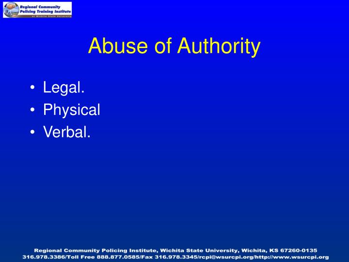 misuse of authority in profession The army profession and ethic captain chuck doty, us navy, re-tired, is a graduate of the us naval authority refers to who is in charge,. misuse of authority in profession The army profession and ethic captain chuck doty, us navy, re-tired, is a graduate of the us naval authority refers to who is in charge,.