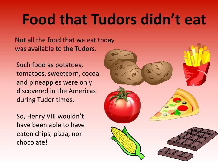 PPT Tudor Food PowerPoint Presentation ID 1269805