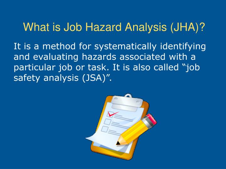 Job hazard analysis powerpoint presentation