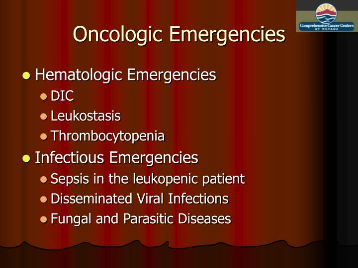 PPT - Oncologic Emergencies PowerPoint Presentation - ID:1273514