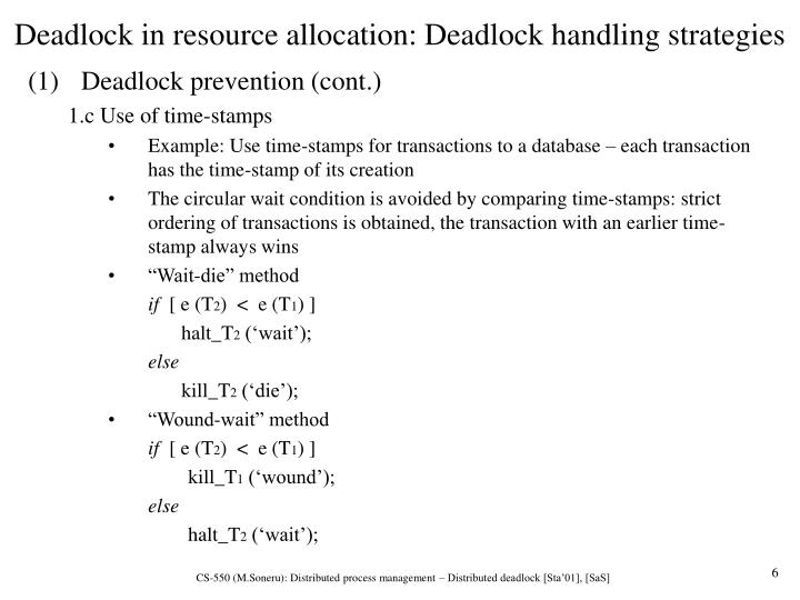 PPT Distributed process management Distributed deadlock PowerPoint Presentation ID1279806