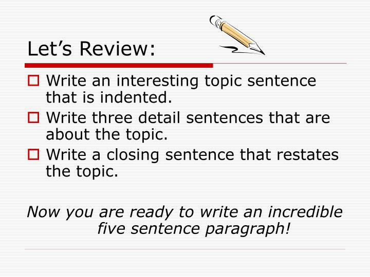 How to write a 5 paragraph essay powerpoint