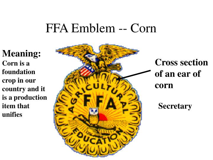 PPT The FFA Emblem And Symbols PowerPoint Presentation ID 1281042