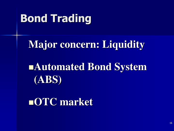 Nyse bonds trading system