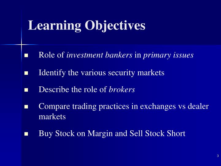 roles of an investment banker roles of an investment banker