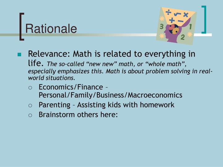 rationale and aim definition ib rationale and aim definition ib