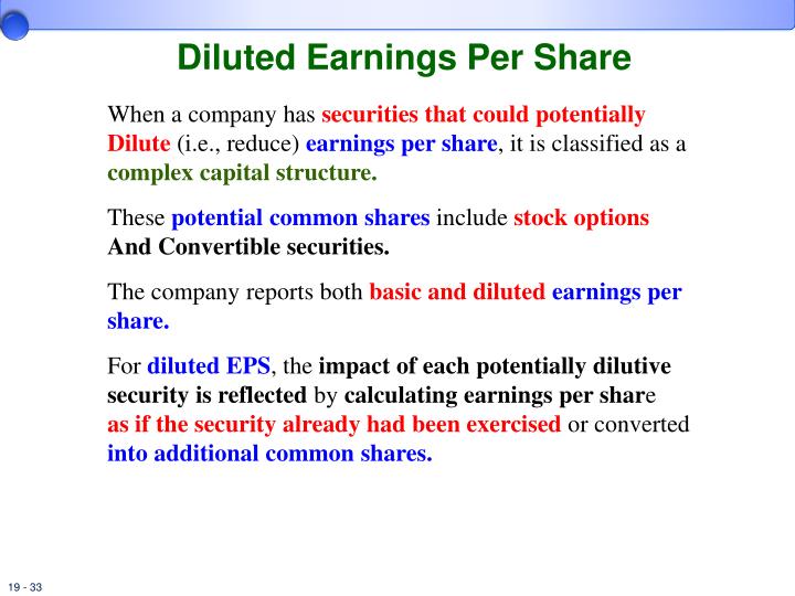 stock option dilution