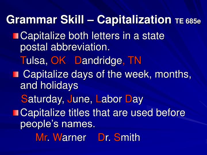 Is Labor Day Weekend Capitalized